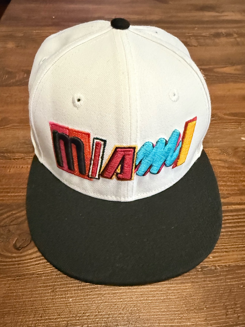 Miami Heat Snapback Hat - Youth - New Era
